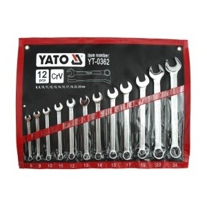 YT-0362 Set chei combinate satinate 8-24MM, 12 buc