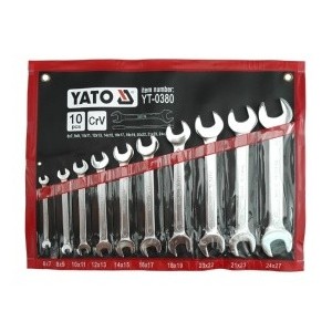 YT-0380 Set chei plate fixe 6x7/24x27MM, 10 buc